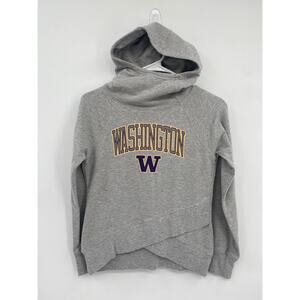 Gen 2 Washington Huskies Gray Pullover Hoodie Sweatshirt Kids Medium 10/12